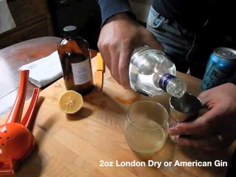 Cocktail and Sons founder, Max Messier teaches how to make the classic Tom Collins cocktail with our Oleo Saccharum syrup 