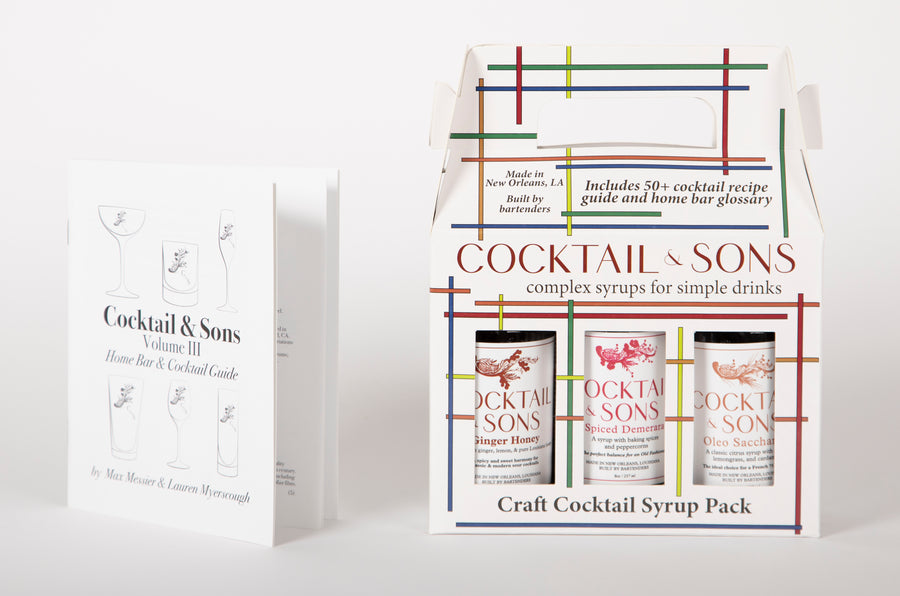 Craft Cocktail Syrup Pack: Gin & Vodka