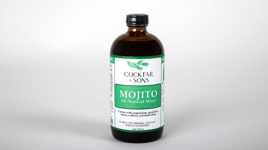 Cocktail and Sons Mojito mixer makes this classic cocktail easier than ever! With two types of mint and wild lemon verbena, you'll never want to go back 